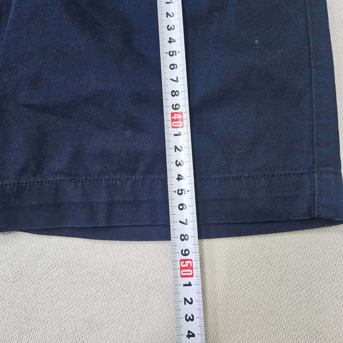 40 라코스테 네이비 치노 반바지 0401Y 상품이미지7