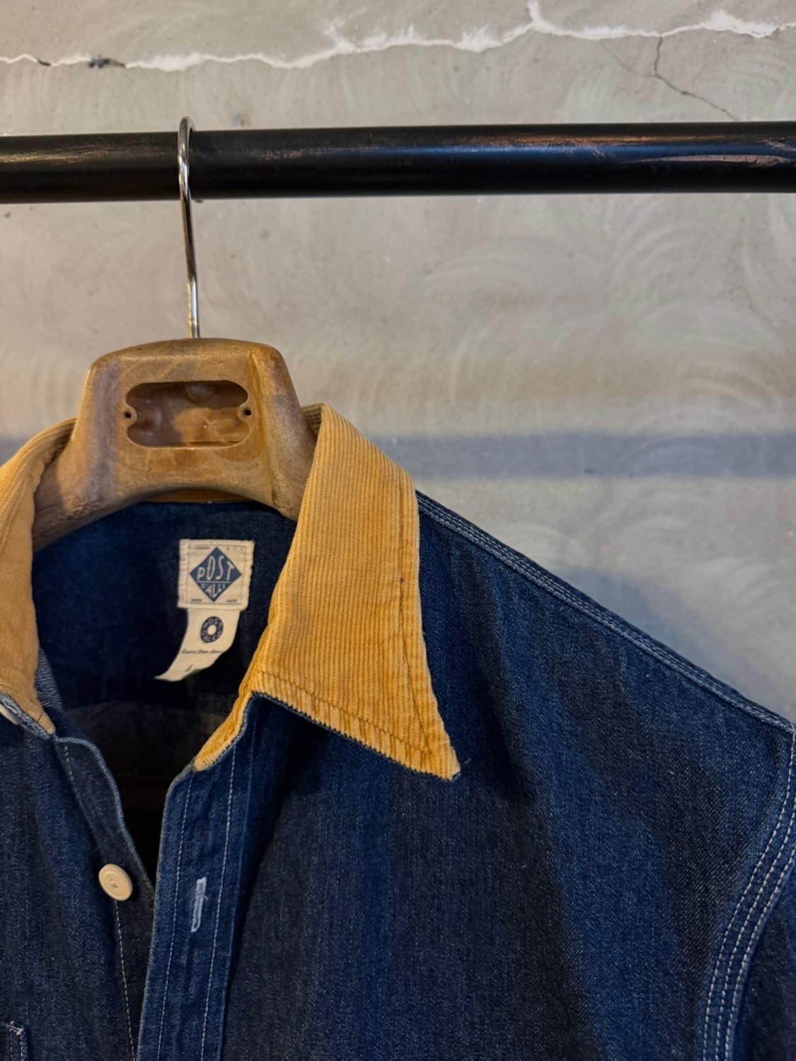 포스트 오버롤즈 워크셔츠 100 상품이미지5