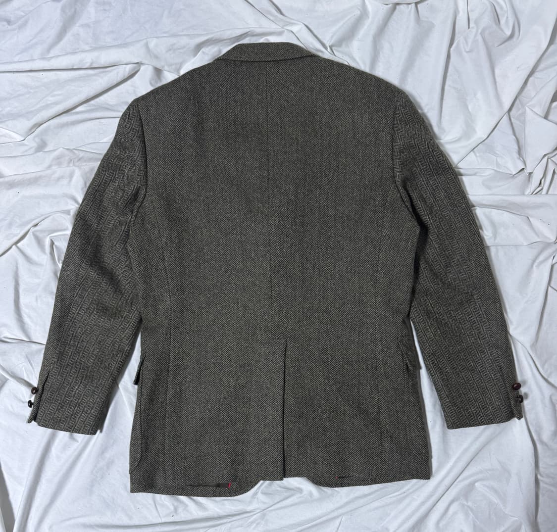 제이프레스 알파카 모헤어 헤링본 트위드 자켓 상품이미지2