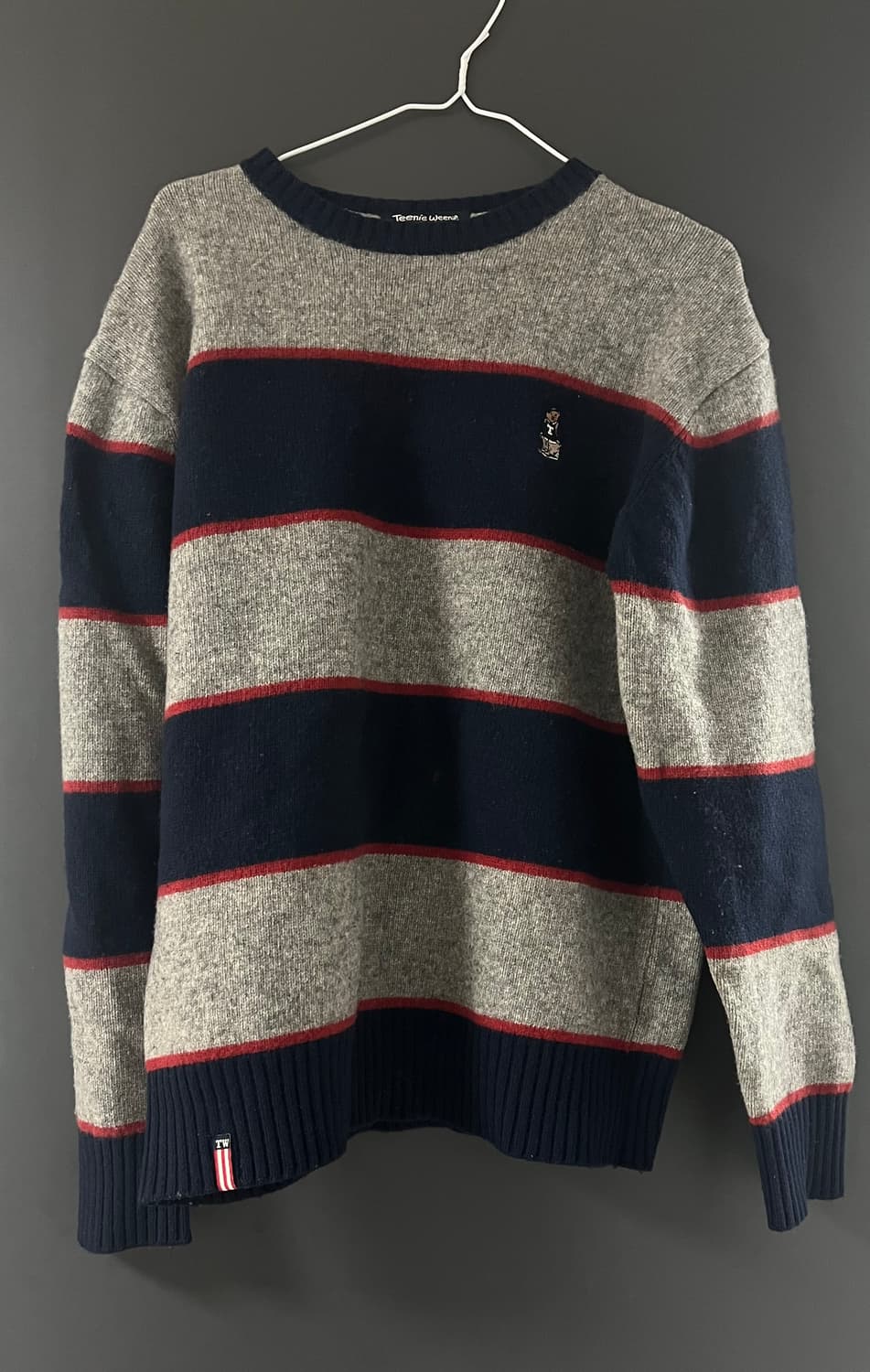 티니위니 배색 니트 L 상품이미지4