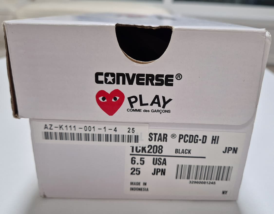 255>꼼데 컨버스 척70 하이 폴카닷 상품이미지9