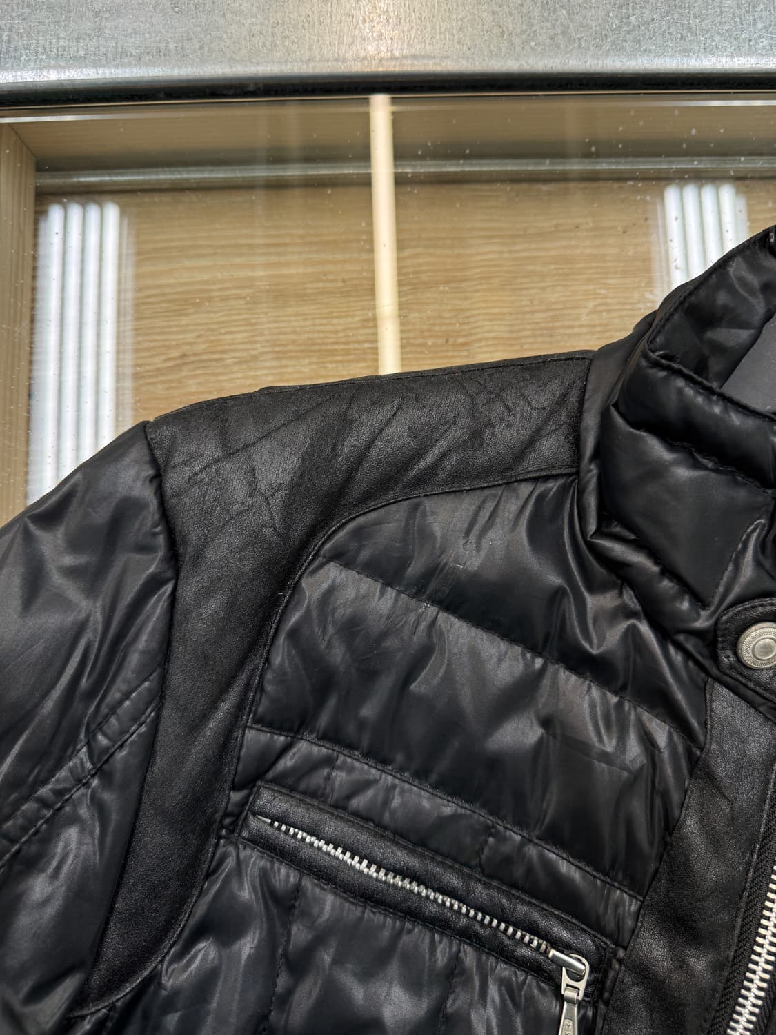 토네이도 마트 패디드 다운 바이커 자켓 상품이미지9