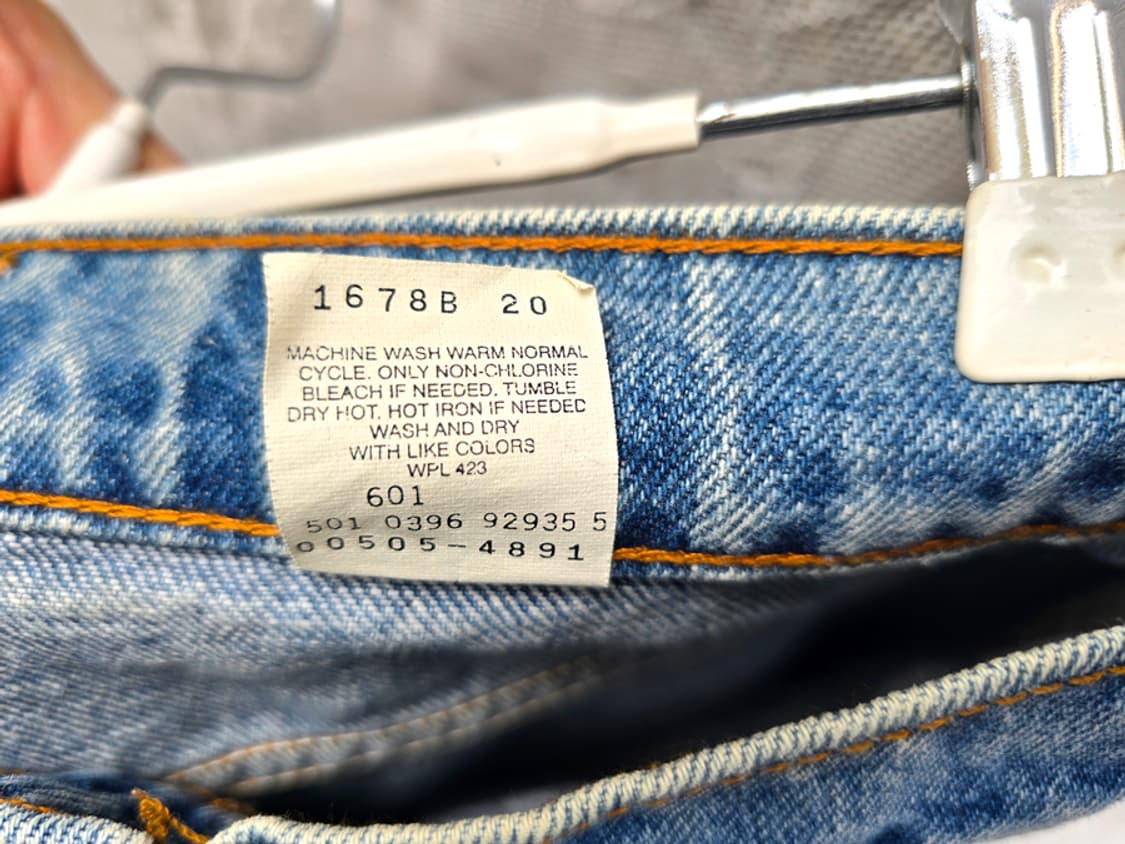 90s 리바이스 505 (made in usa) 상품이미지7