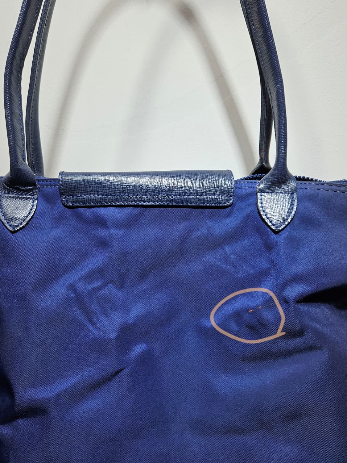 롱샴(Longchamp) 르플리아쥬 네이비 토트백  상품이미지10