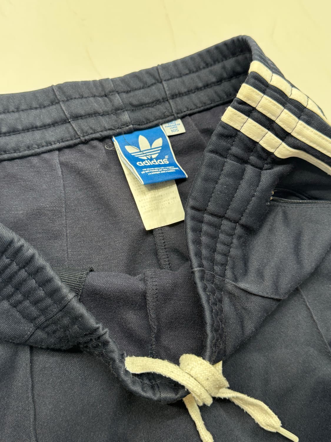 아디다스 삼선 베켄바우어 네이비 트랙팬츠 져지 바지 상품이미지5