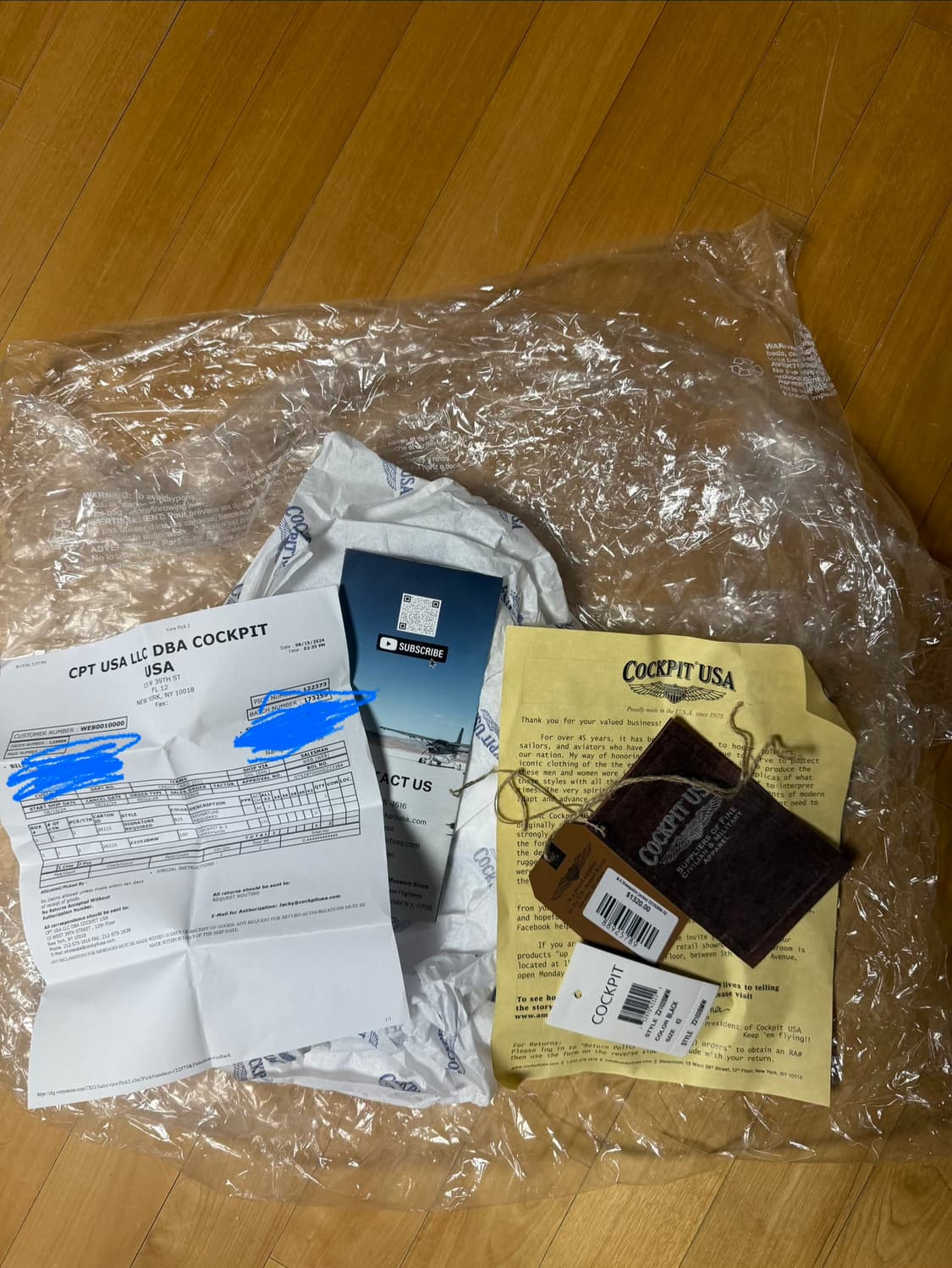 콕핏USA 양가죽 B-3 무스탕 상품이미지10