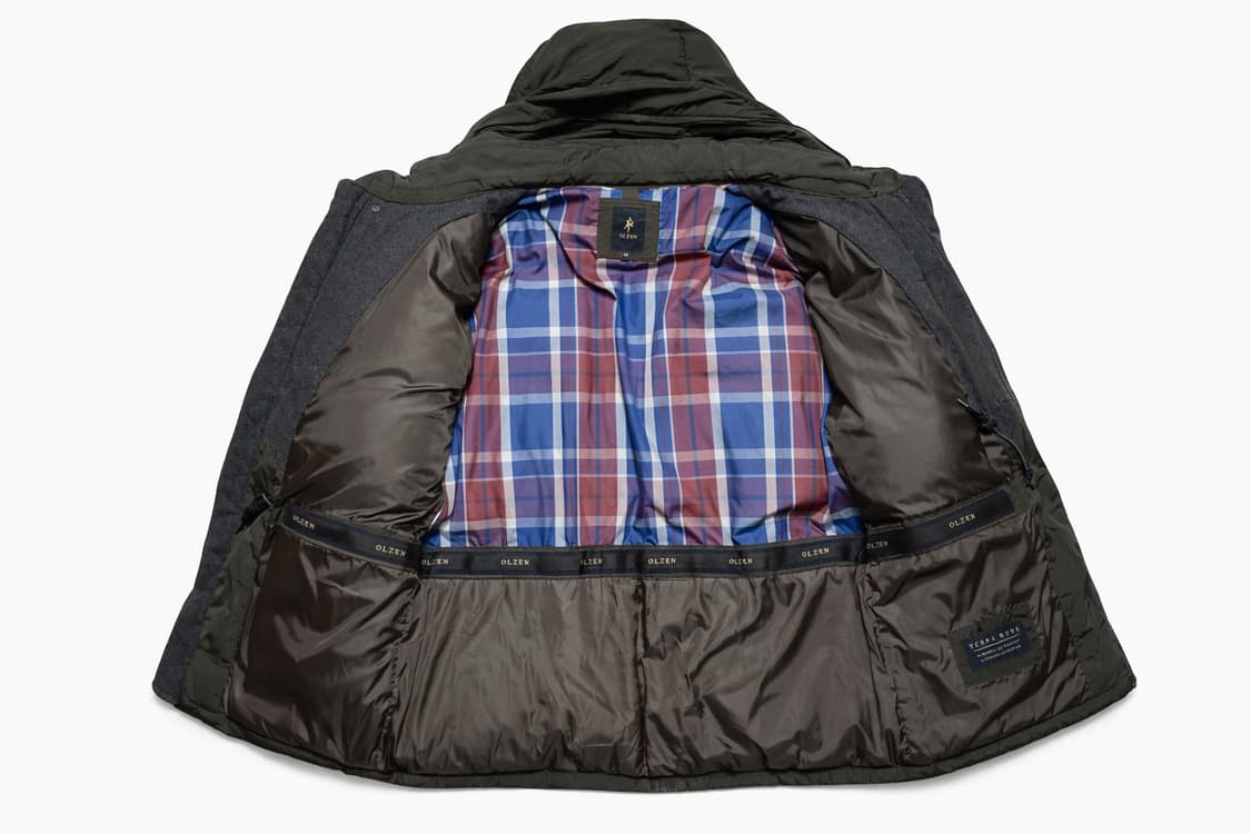 OLZEN 빈티지 아메카지 덕다운 패딩 상품이미지3