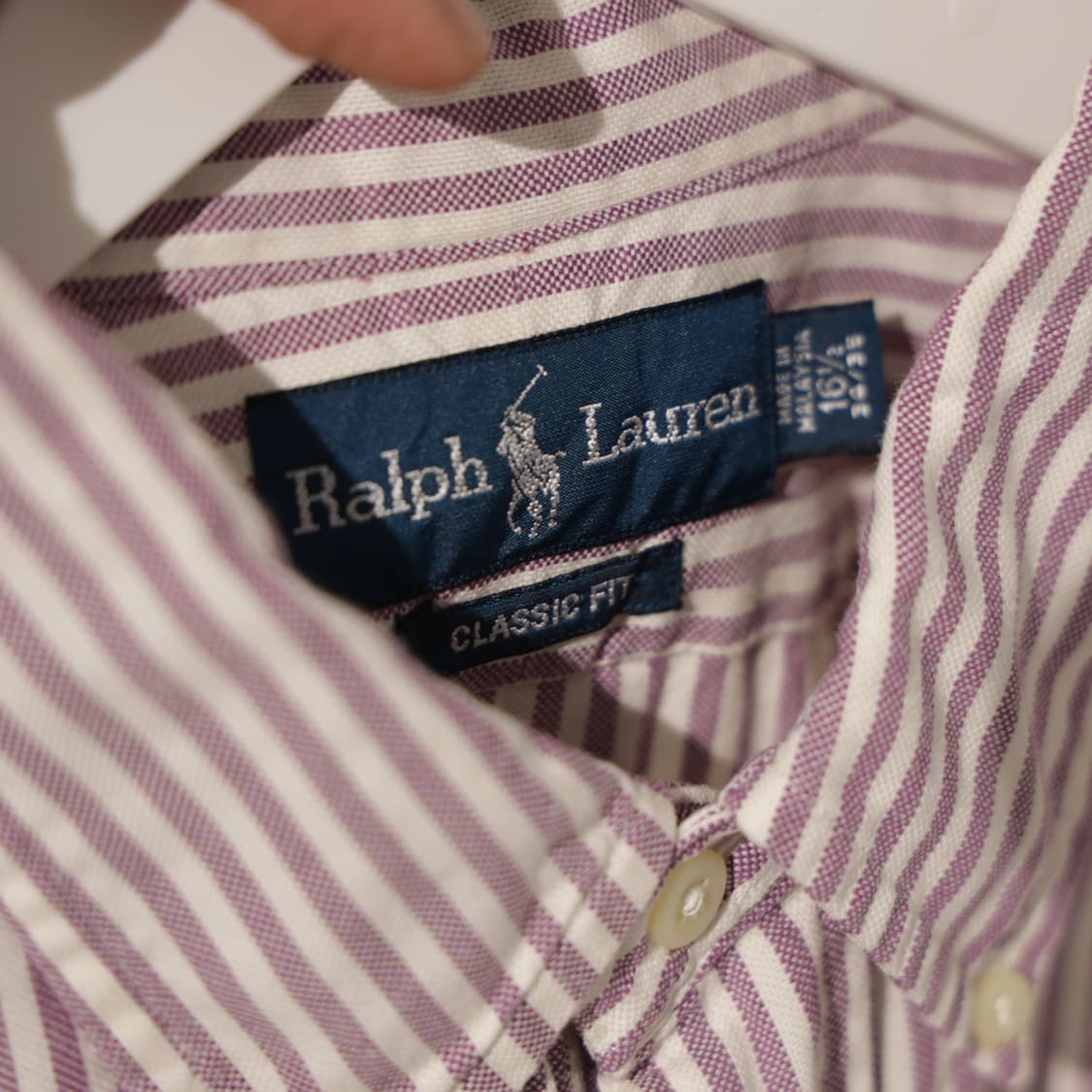 폴로 랄프로렌 클래식핏 스트라이프 셔츠 상품이미지5