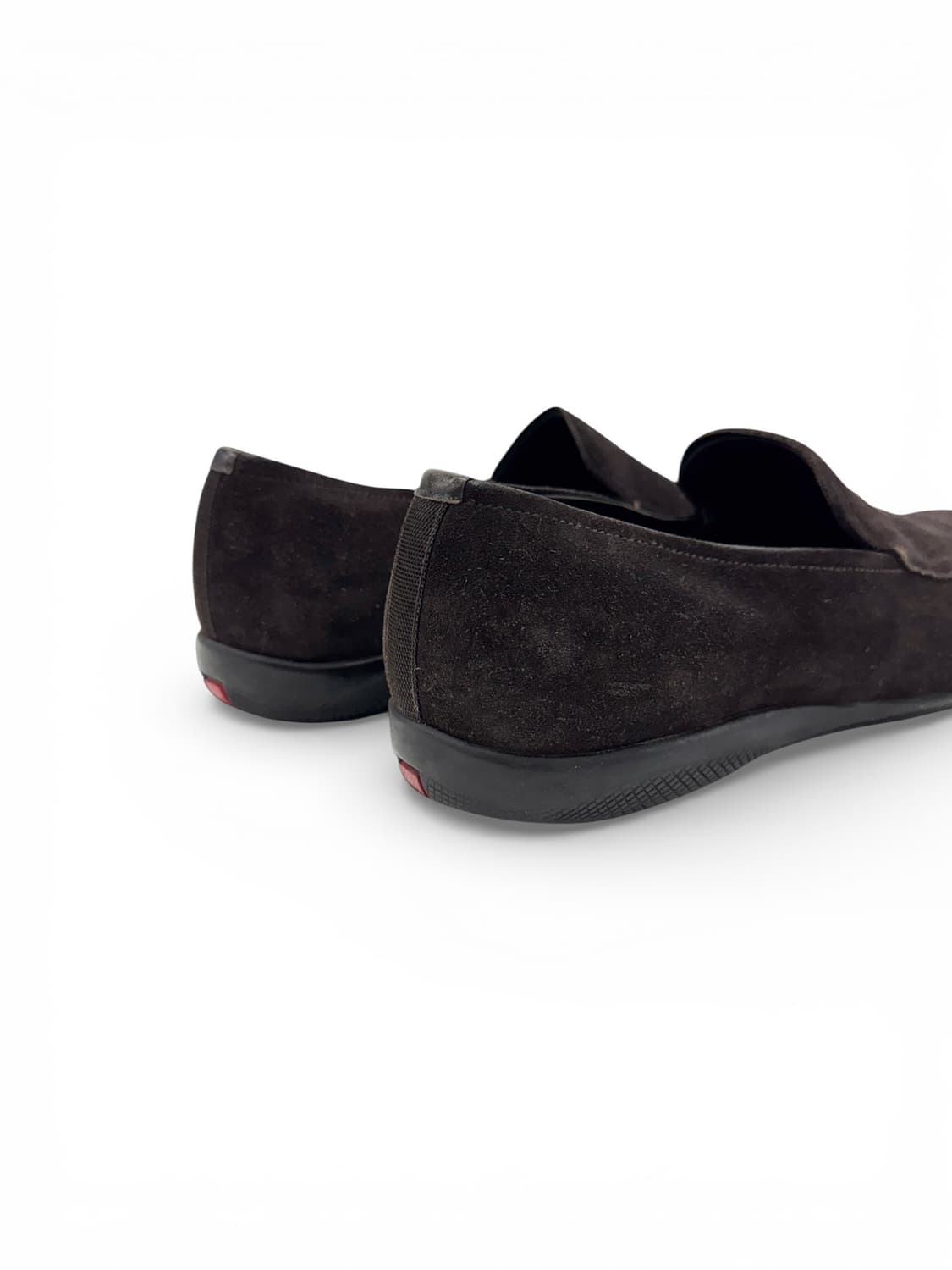 Prada 90s square Suede Loafer 상품이미지5