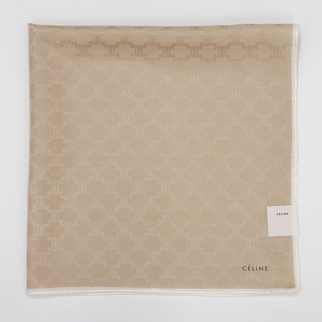 (새상품) celine / 셀린느 실크혼방 쁘띠스카프 상품이미지6