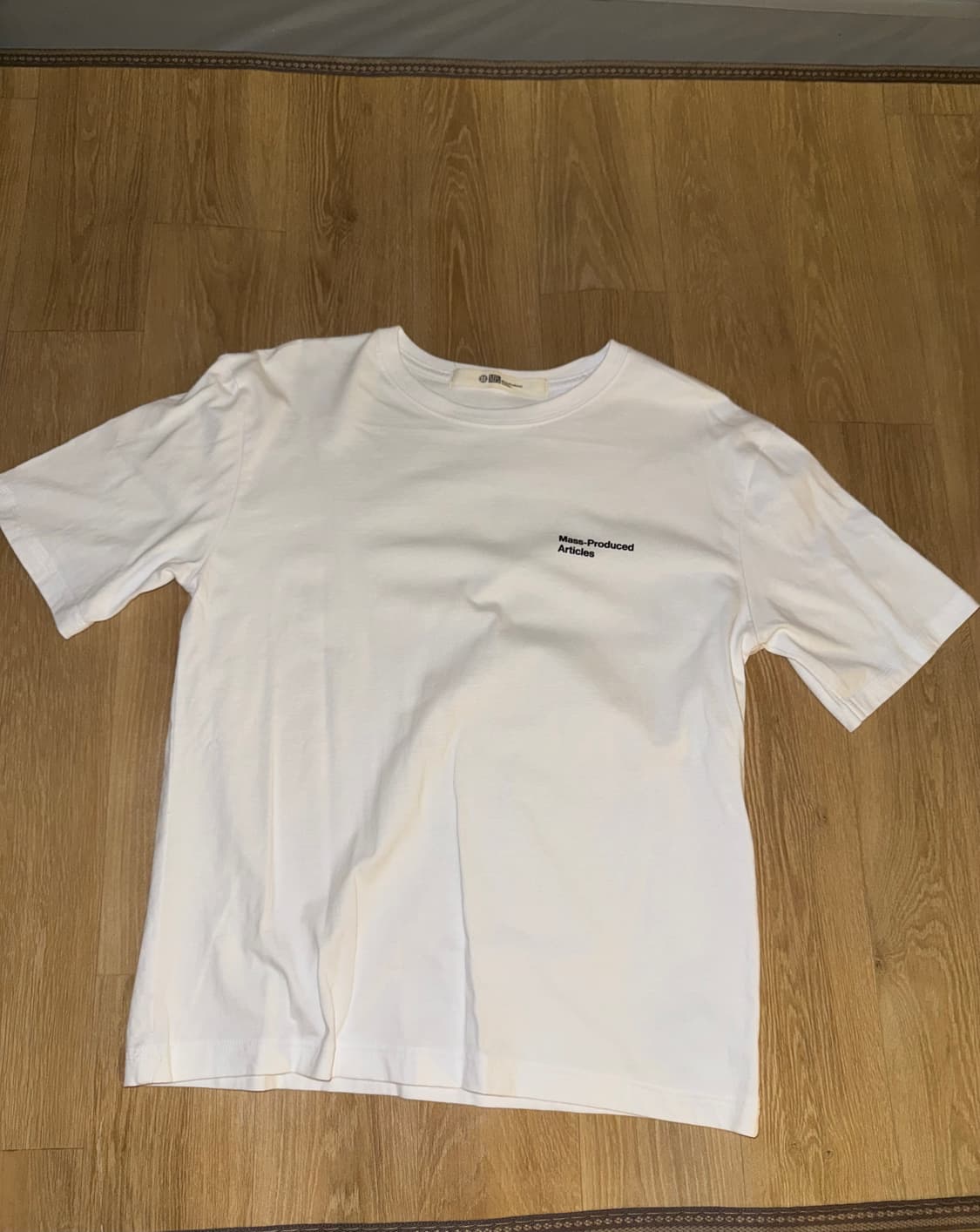플라스틱프로덕트 MPa 티셔츠 (WHITE) 수선함. 상품이미지2