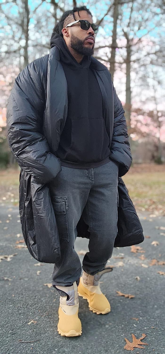 이지갭 롱라운드 자켓 라지 상품이미지3