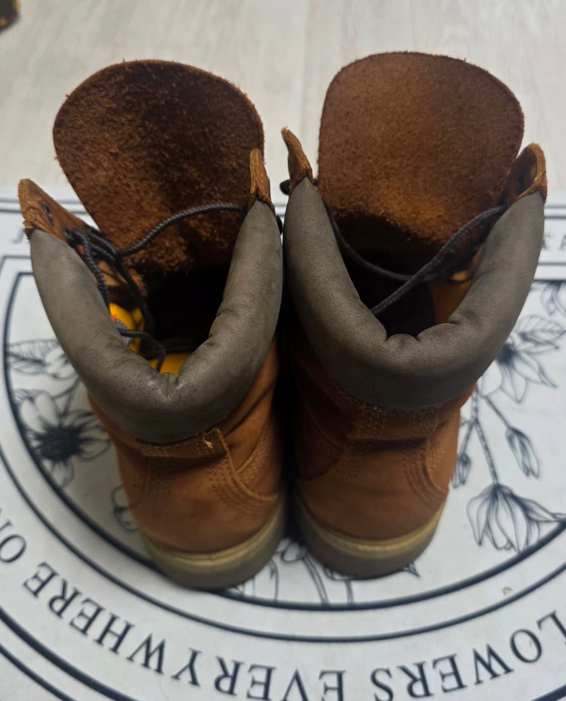 (255~260)팀버랜드 6인치 누벅 브라운 부츠 상품이미지4