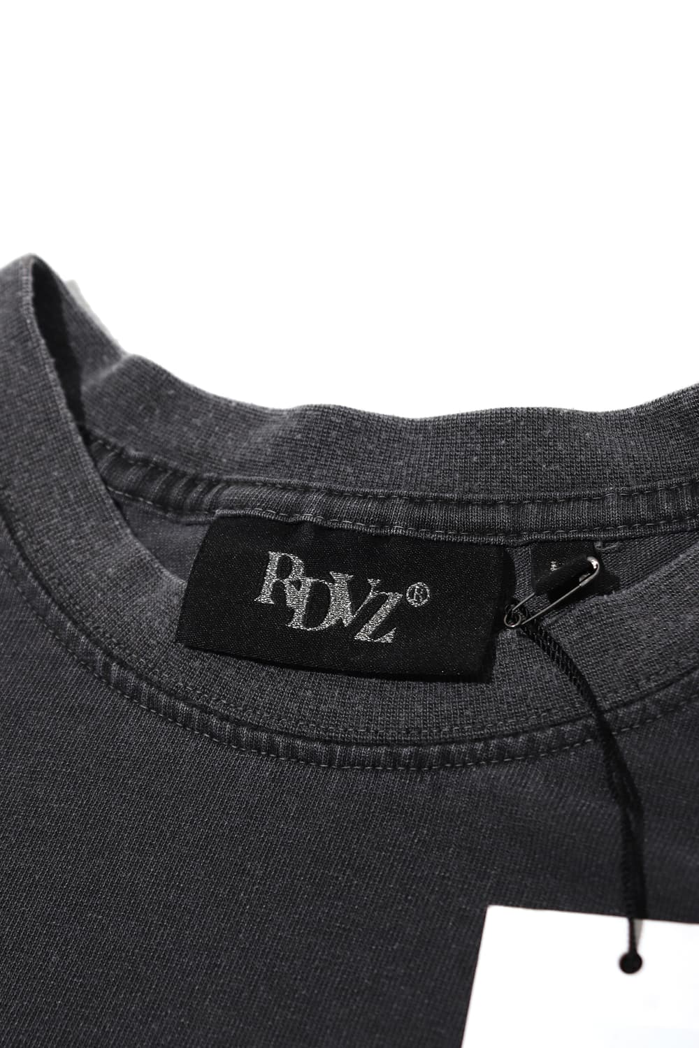 RDVZ 미사용 스컬 밴드 피그먼트 티셔츠 size L 상품이미지5