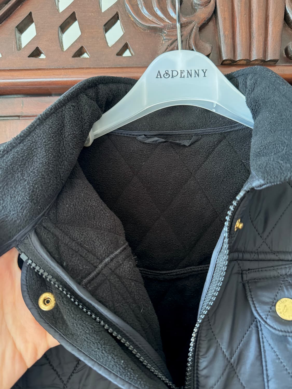 바버 인터내셔널 퀼팅 자켓 운포 상품이미지5