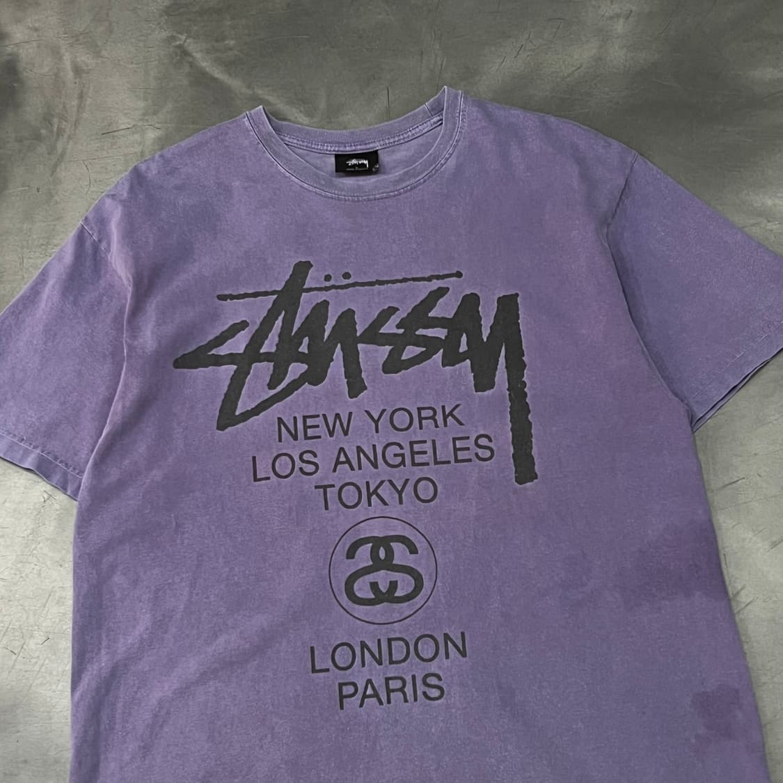  90s 스투시 월드 투어 반팔티 y15454 상품이미지3