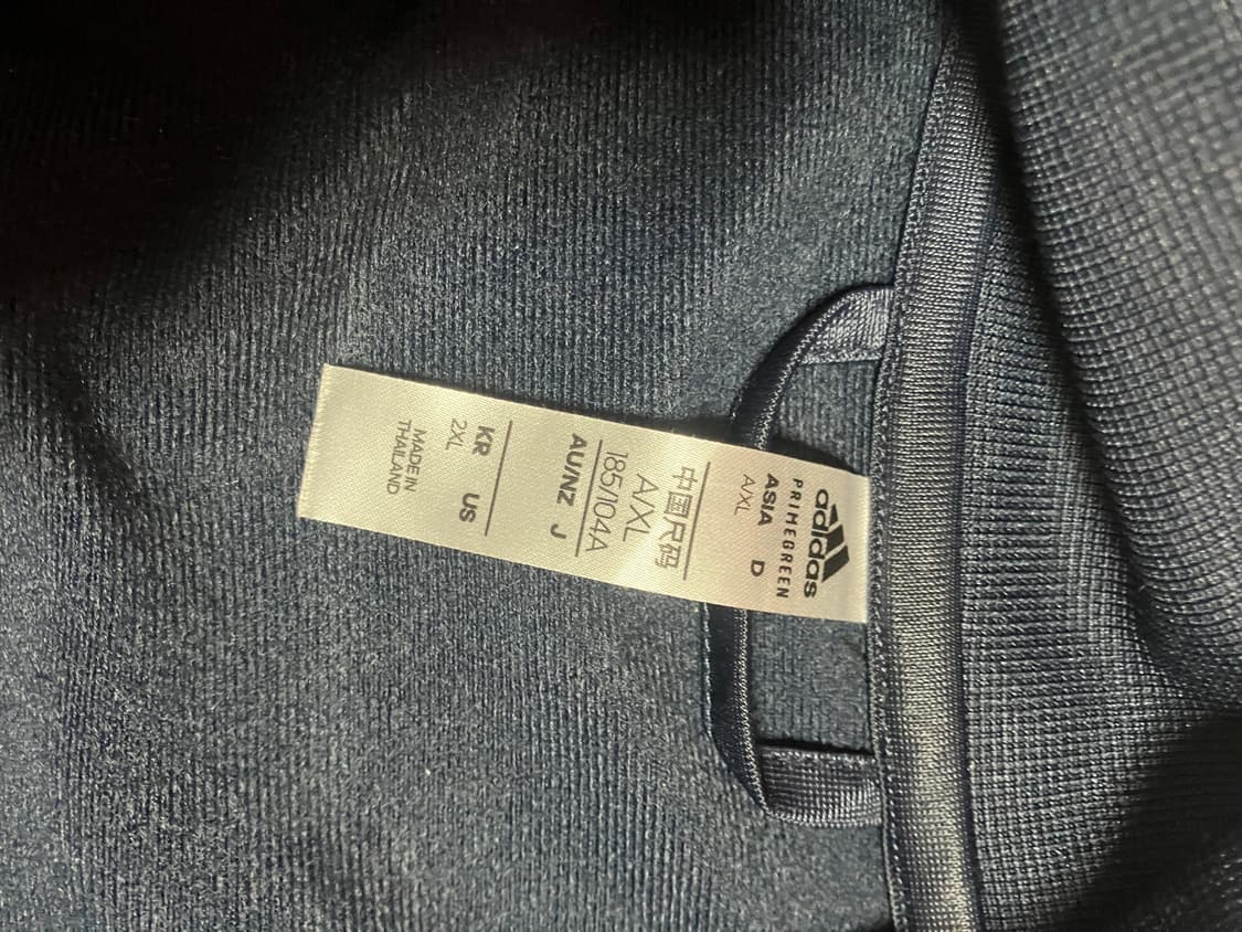 XXL아디다스 삼디다스 트랙탑 져지 네이비 투엑라 유로파 구파 파이어버드 상품이미지4