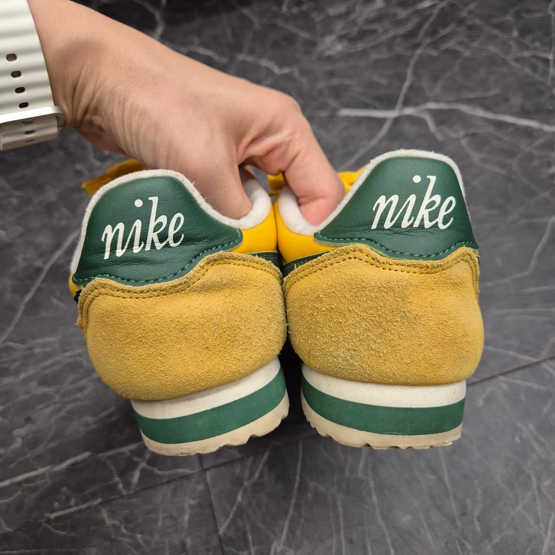 Nike Cortez 클래식 나일론 프리미엄 옐로우 상품이미지6