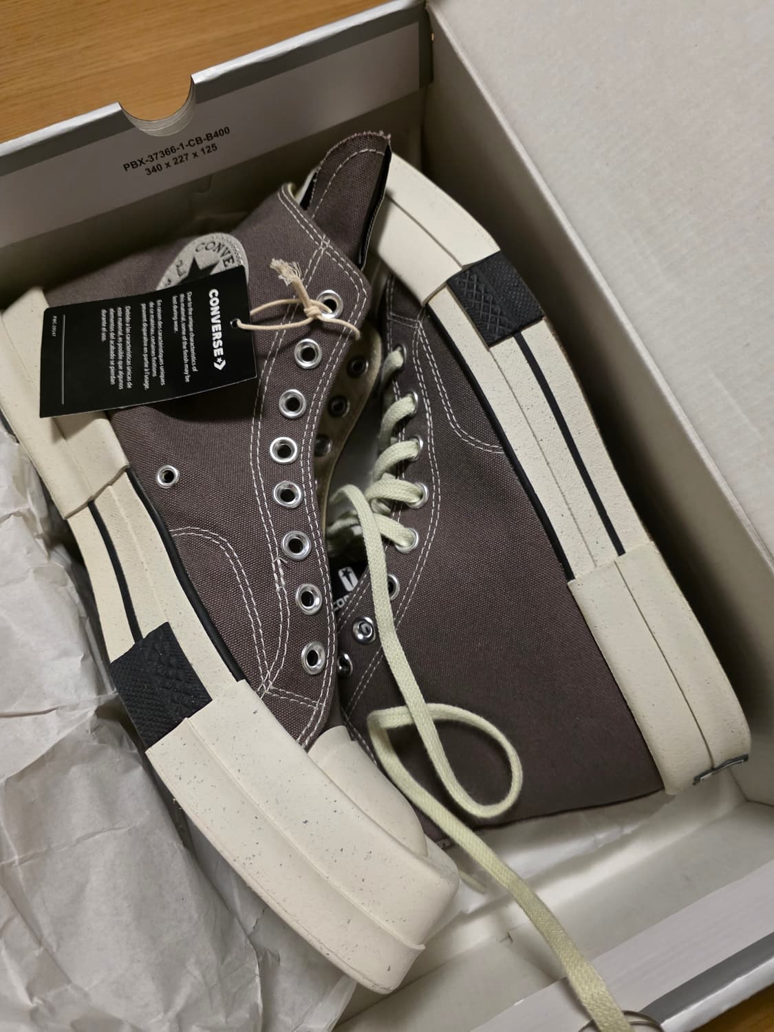 릭오웬스 컨버스 다크스타 275  상품이미지1