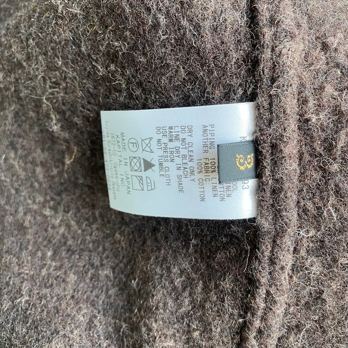 (3) 캐피탈 패치워크 울 자켓 상품이미지8