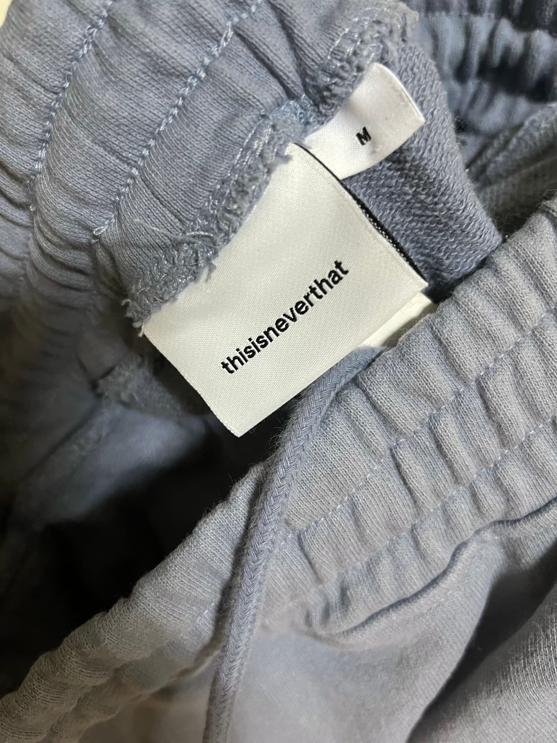 디스이즈네버댓 스웻팬츠 (소라색 / M사이즈) 상품이미지6