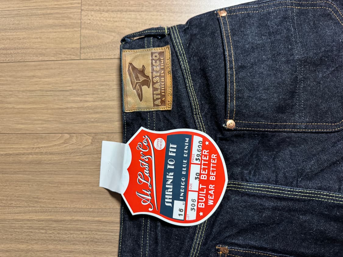 타임원클로딩 엣라코 306데님 30사이즈 상품이미지3