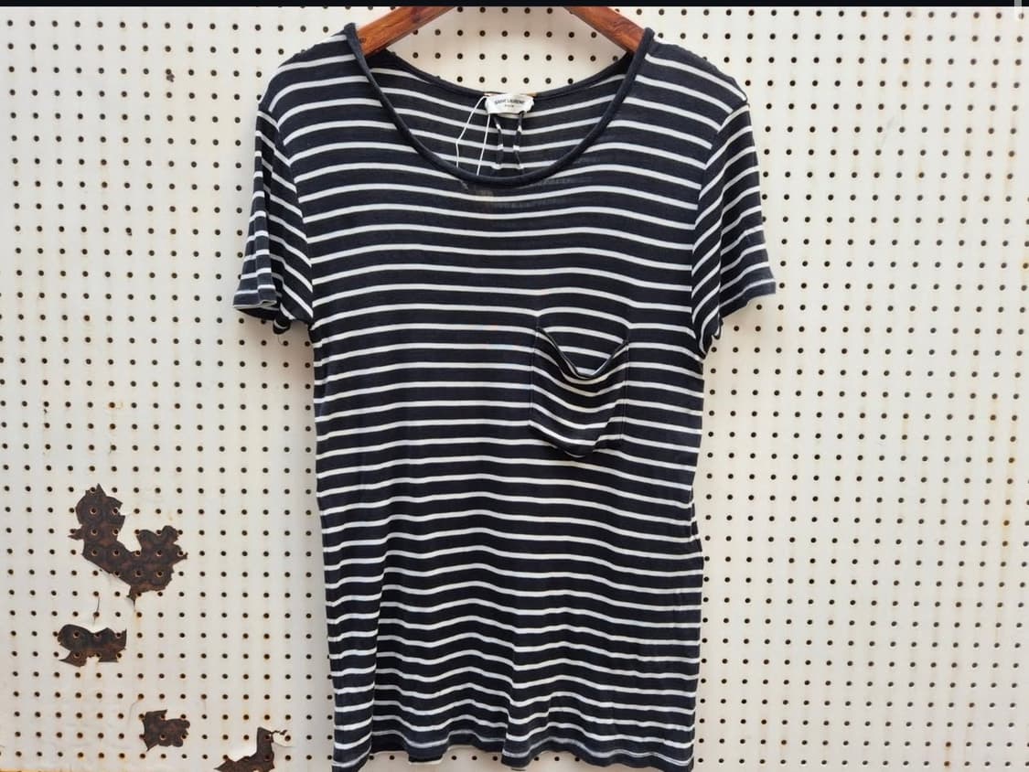 15fw Saint Laurent stripe s/s 상품이미지1