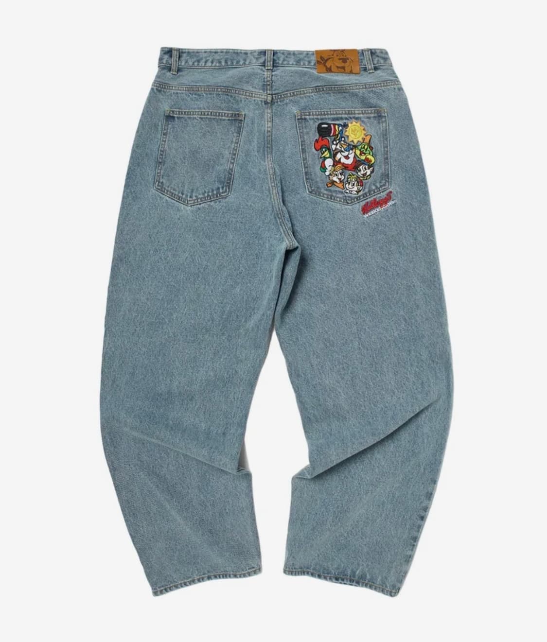위캔더스 캘로그 패밀리 데님팬츠 라이트데님 상품이미지1