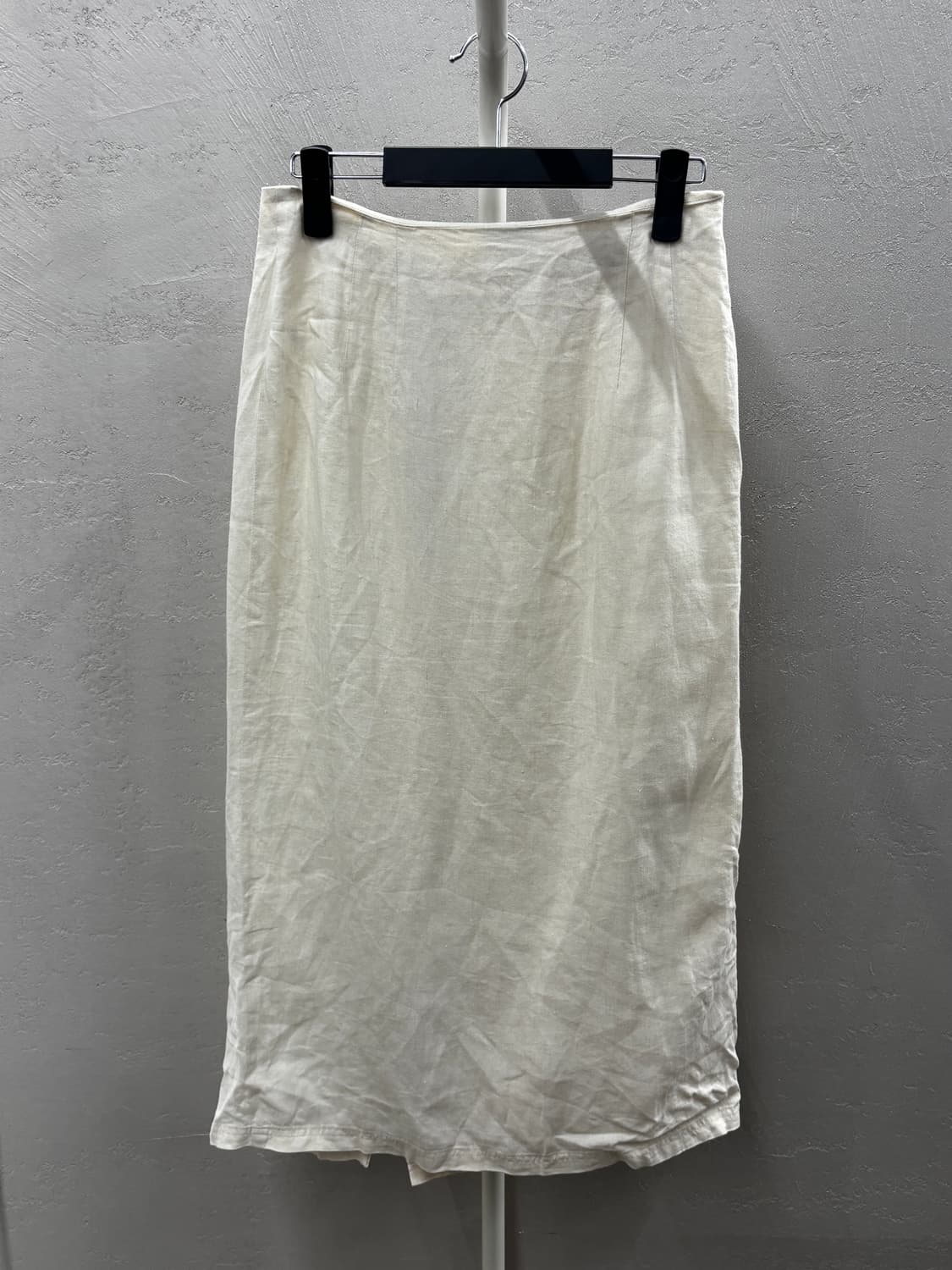 Ore 린넨 랩 스커트 아이보리 상품이미지7