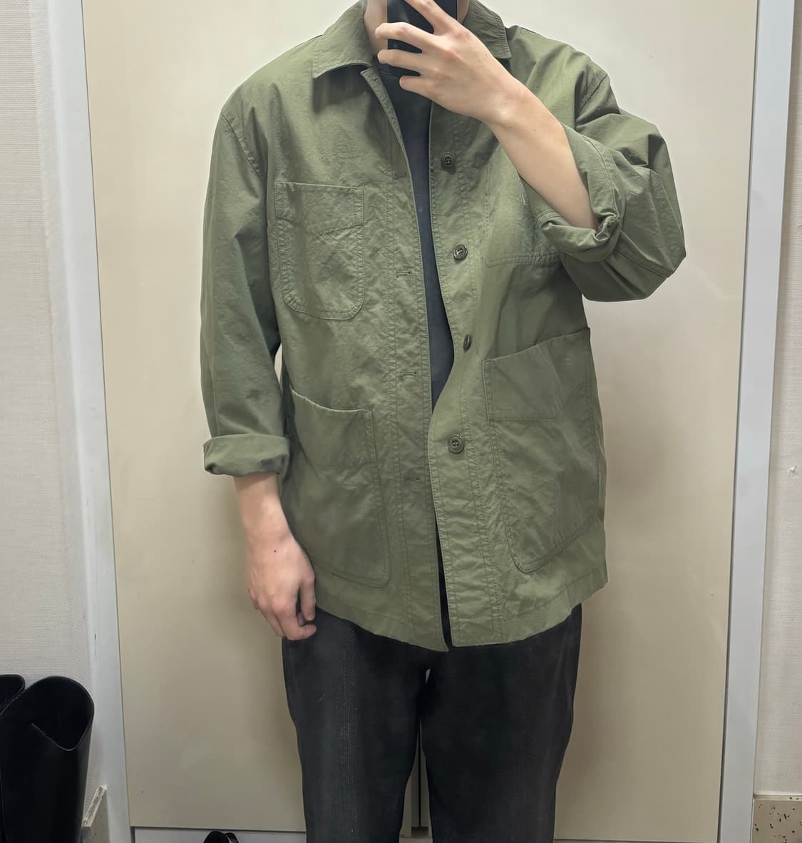 포터리 워크자켓 올리브 2사이즈 상품이미지2