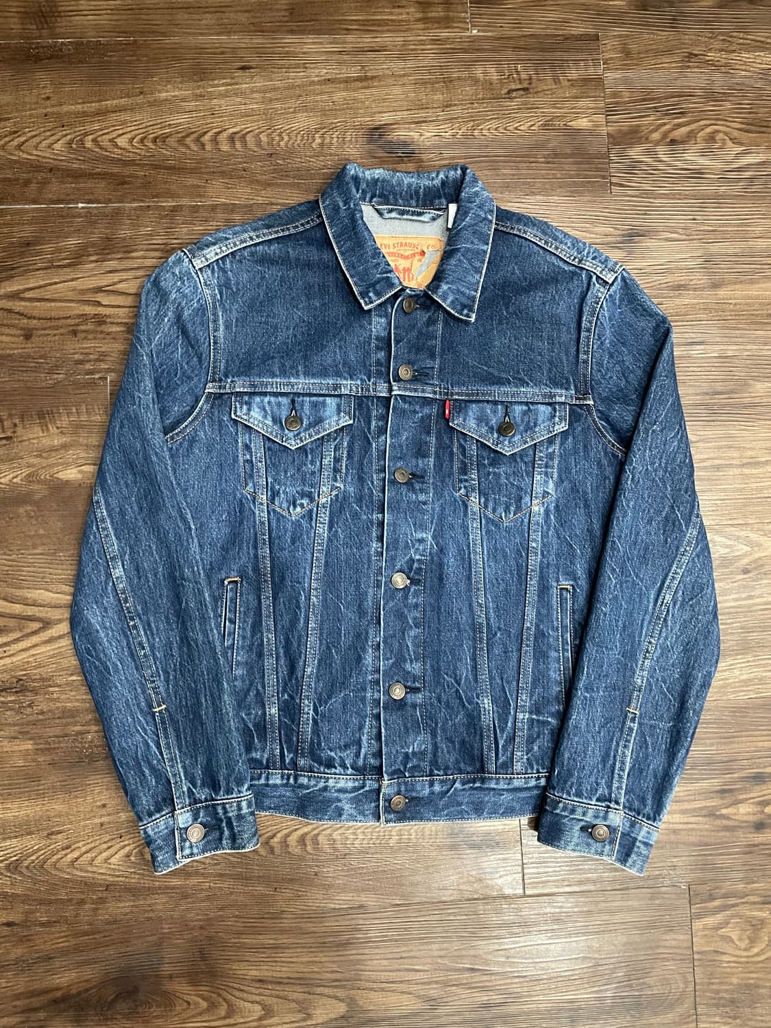 리바이스 트러커 데님 자켓 청자켓 딥인디고 상품이미지3