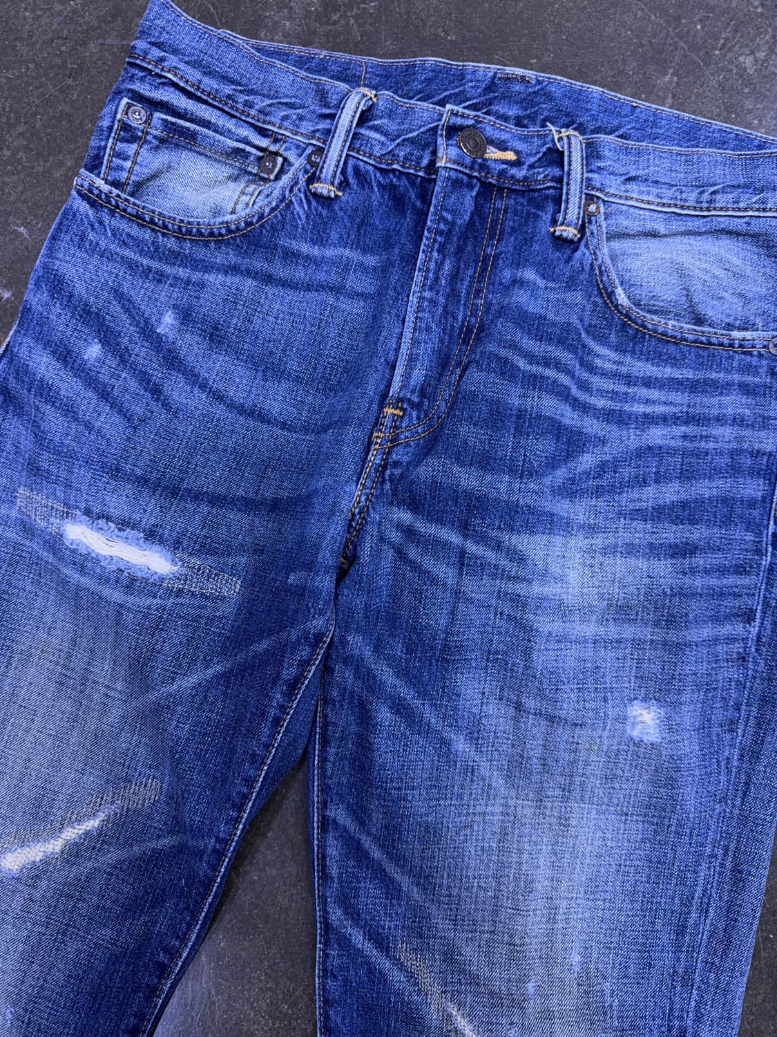리바이스 511 빈티지 데미지 리워크 슬림핏 데님팬츠 32 상품이미지3