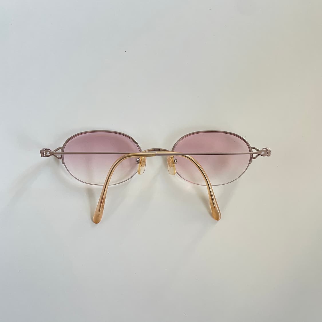 꾸레쥬 핑크 그라데이션 안경 상품이미지2