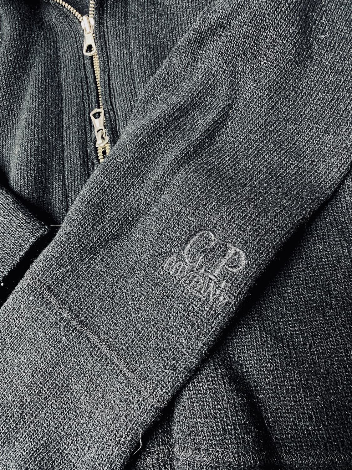 cp컴퍼니 고글 니트 후드 집업 블랙 105사이즈 상품이미지7