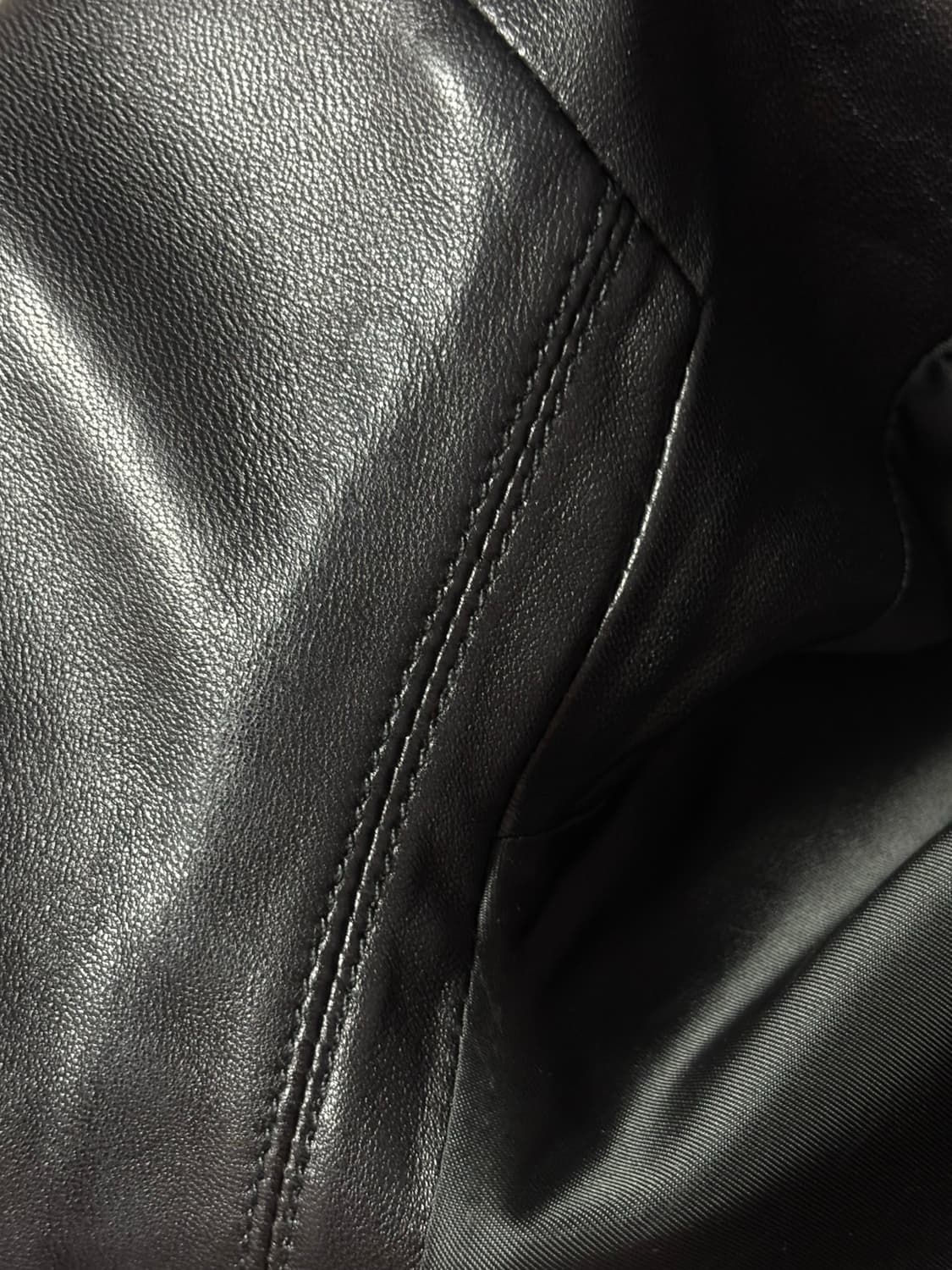 Arket 아르켓 램스킨 레더 블레이저 상품이미지6