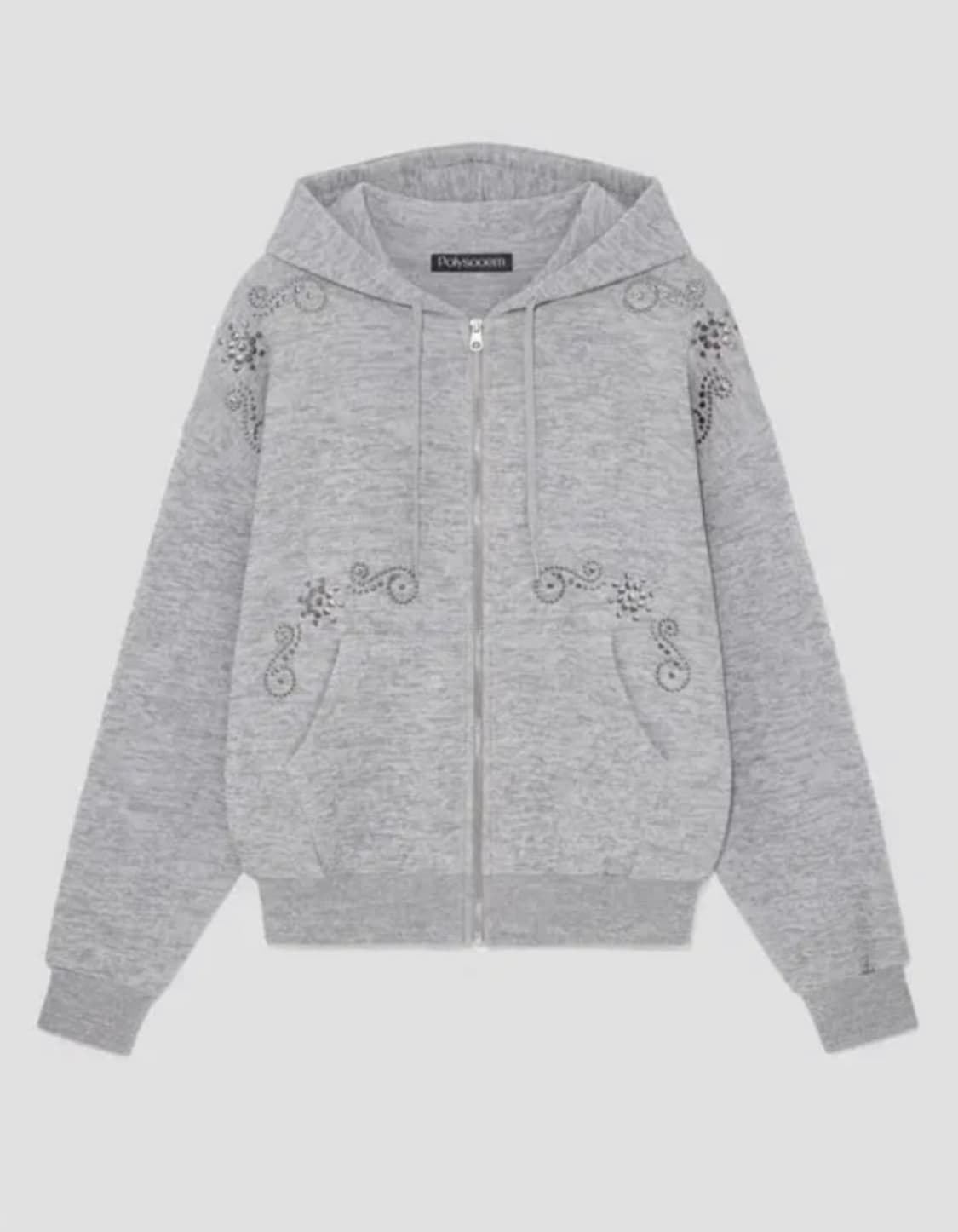 폴리수엠 스터드 후드집업 상품이미지2