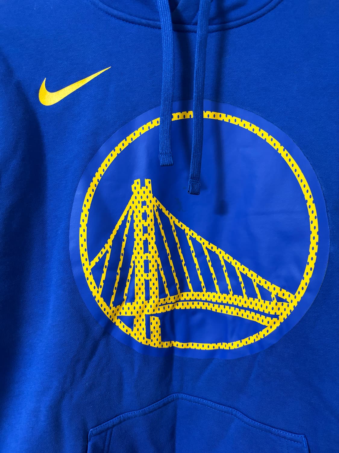 나이키 골든스테이트 워리어스 후드티 블루 상품이미지2