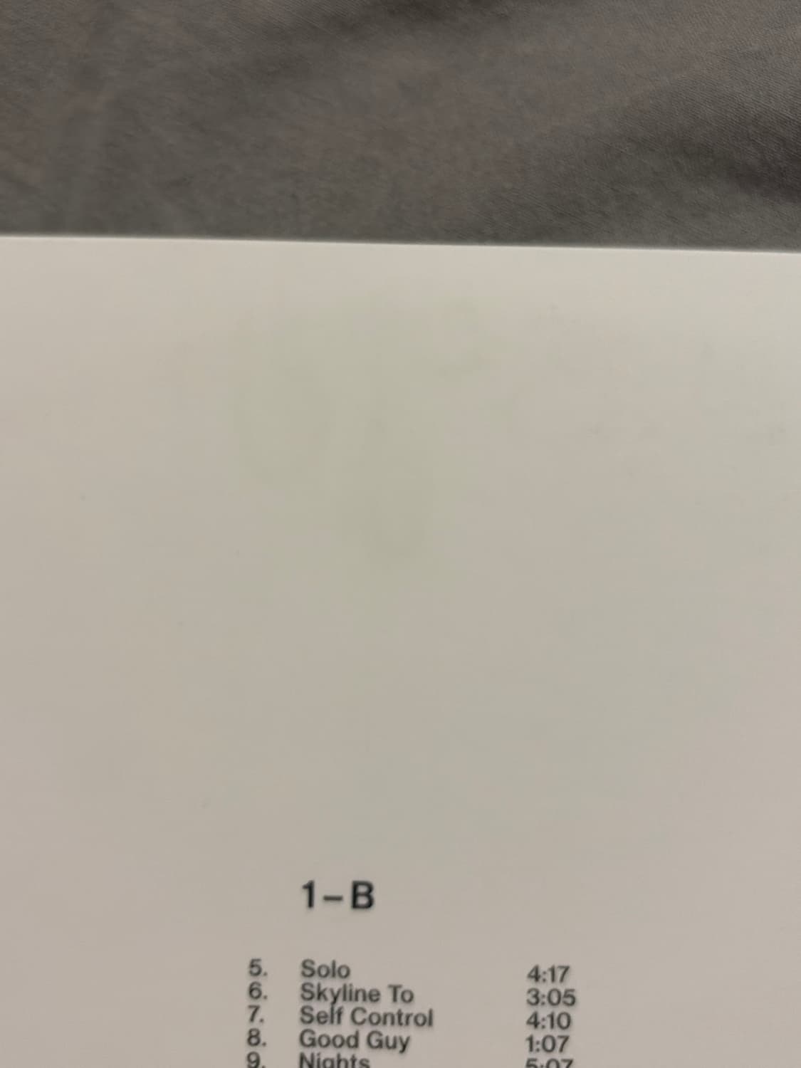 Frank Ocean Blonde LP 정품 상품이미지4