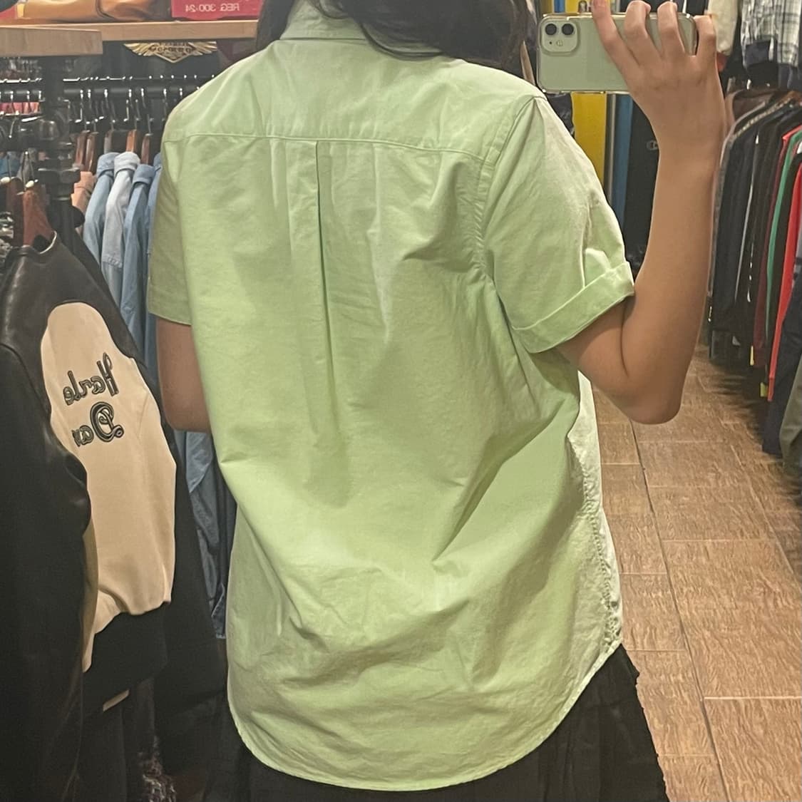 [HI] 폴로 반팔셔츠 그린 상품이미지5
