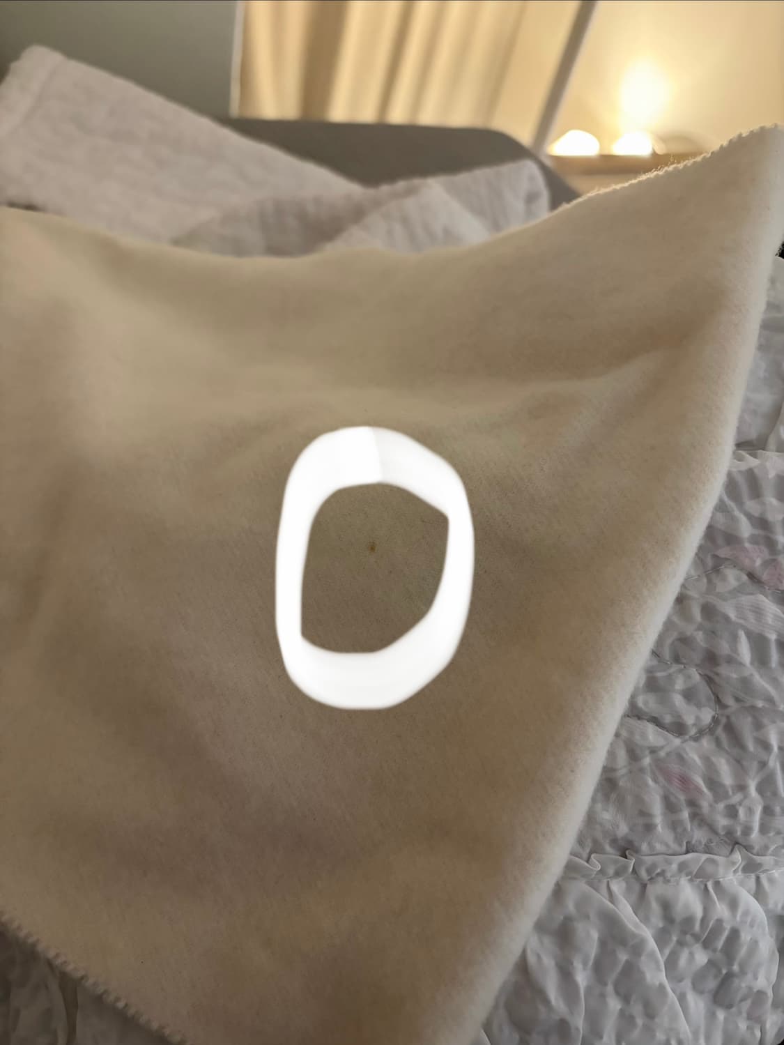 비비안웨스트우드 울 머플러 화이트 상품이미지4