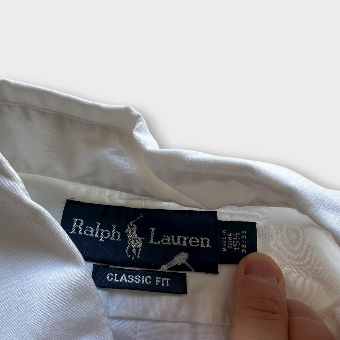 폴로 화이트 셔츠 남방 상품이미지3