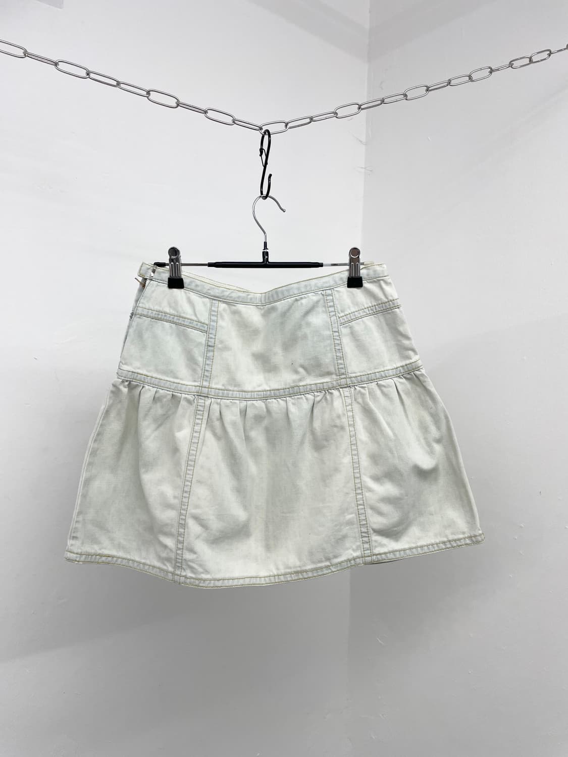 연청 핀턱 프릴 스커트 상품이미지7