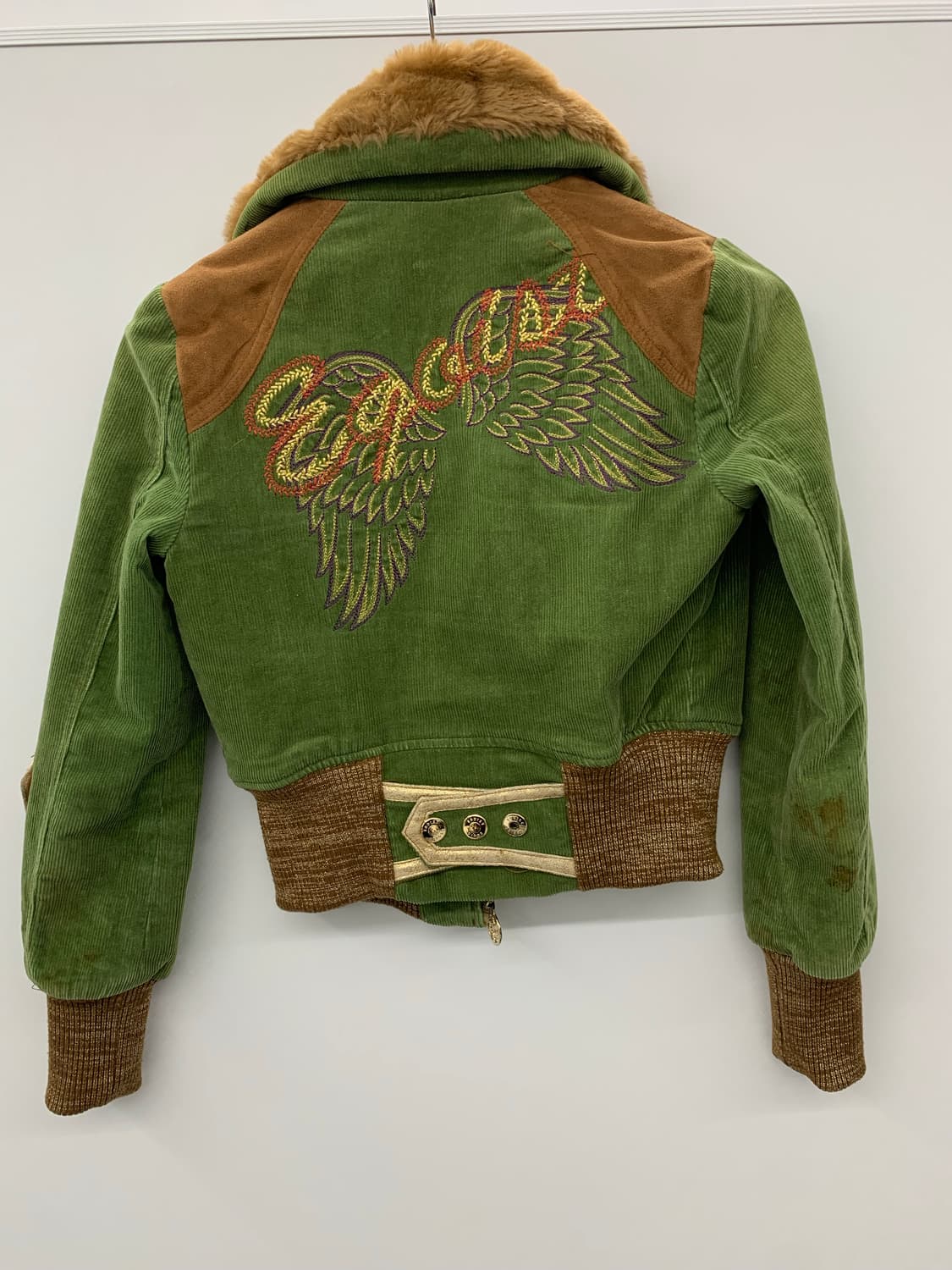 이고이스트 y2k 크롭 퍼 자켓 상품이미지5