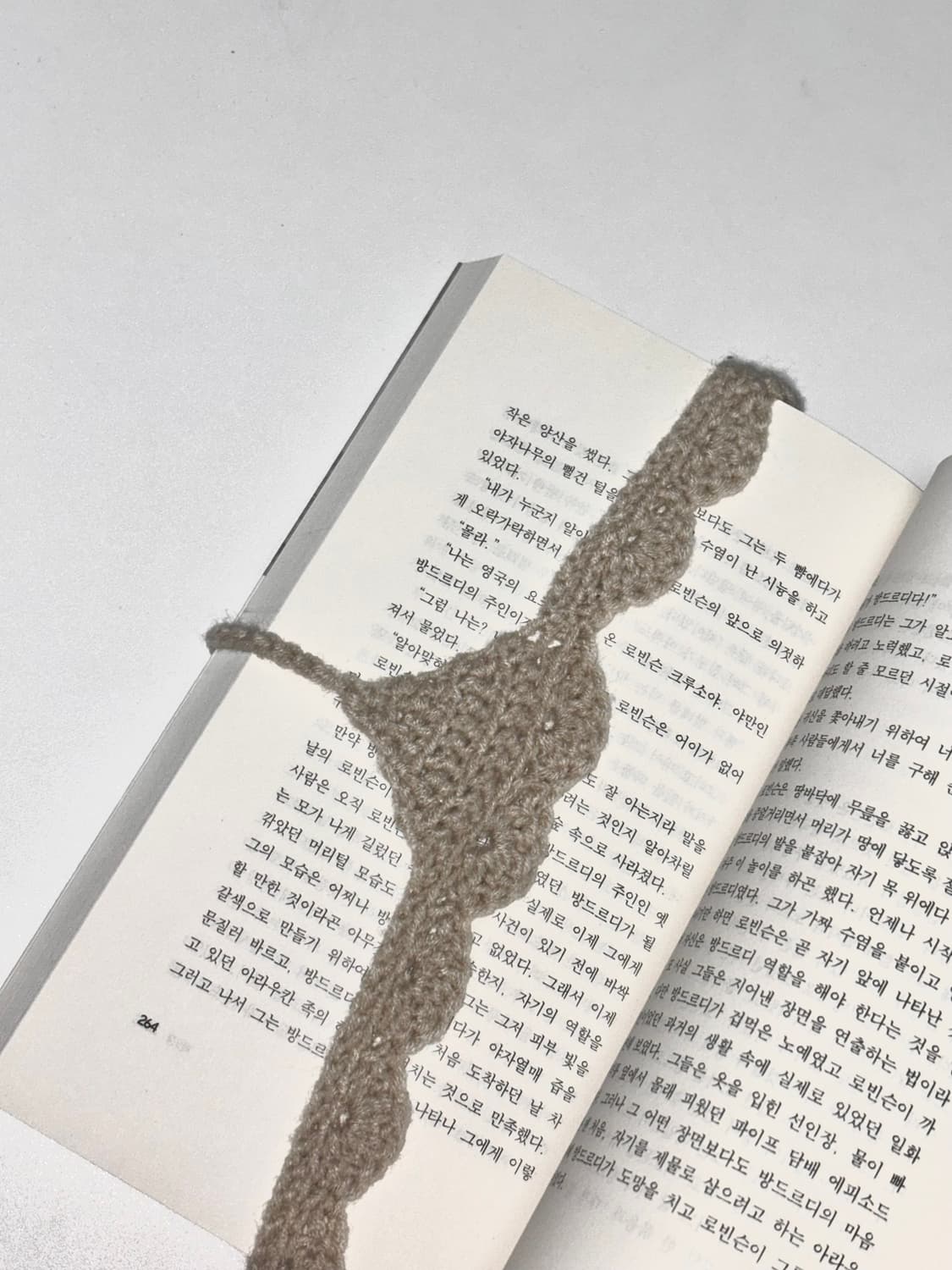 Ribbon Knit Underwear Bookmark 상품이미지2