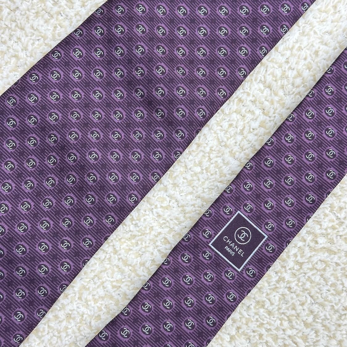 샤넬 실크 넥타이 상품이미지2