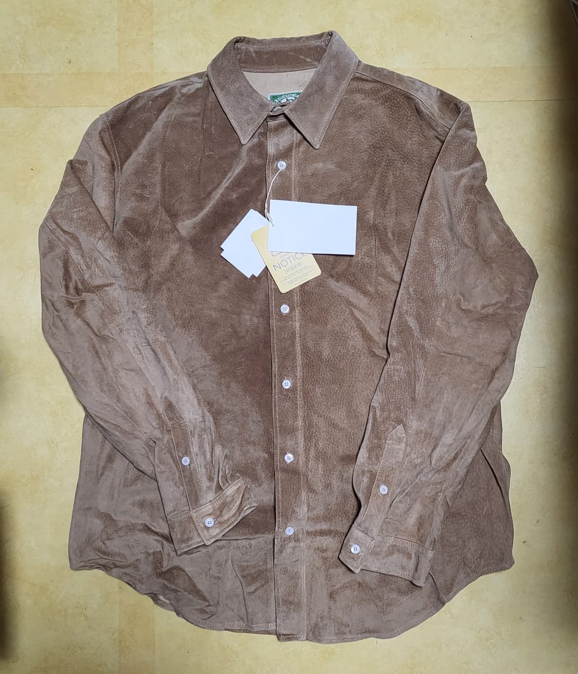 Stu 카멜셔츠 m 상품이미지1