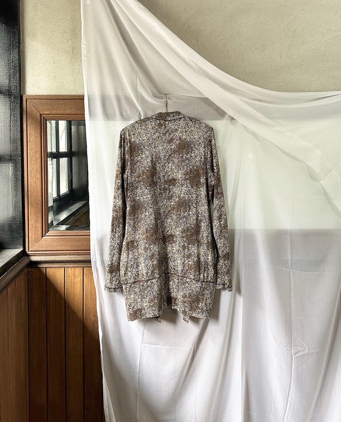 VIVIENNE TAM fringe leopard cardigan 상품이미지8