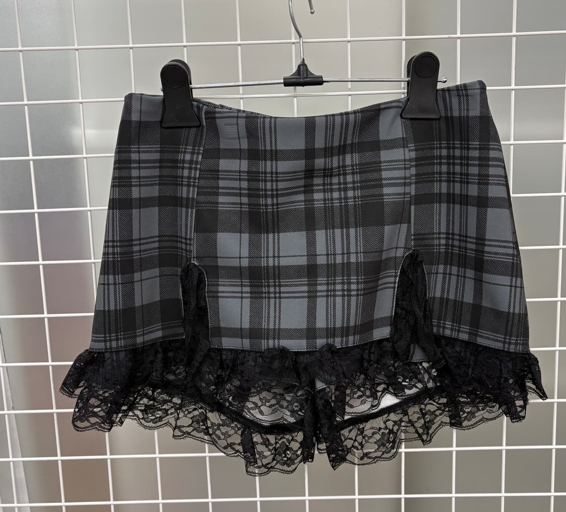 Dolls Kill 체크 미니 스코트  상품이미지5