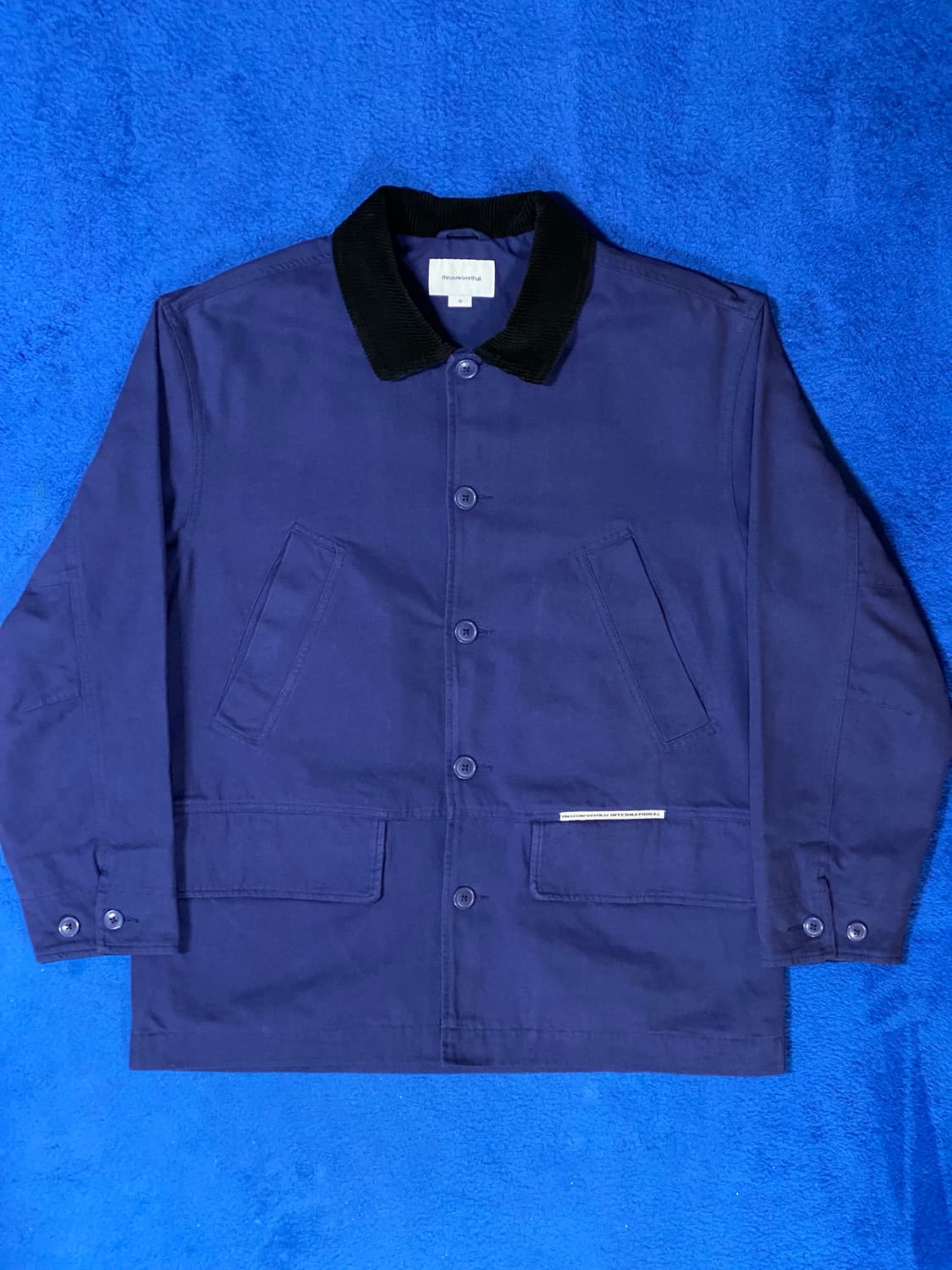 디스이즈네버댓 초어 자켓 블루 M 상품이미지1