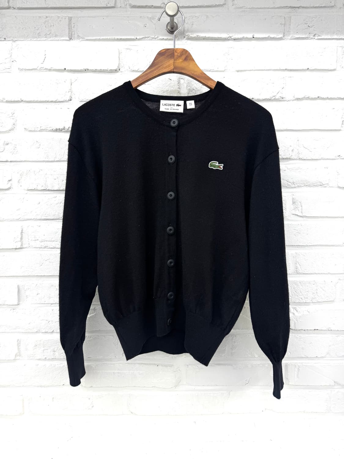 라코스테 블랙 가디건 상품이미지3